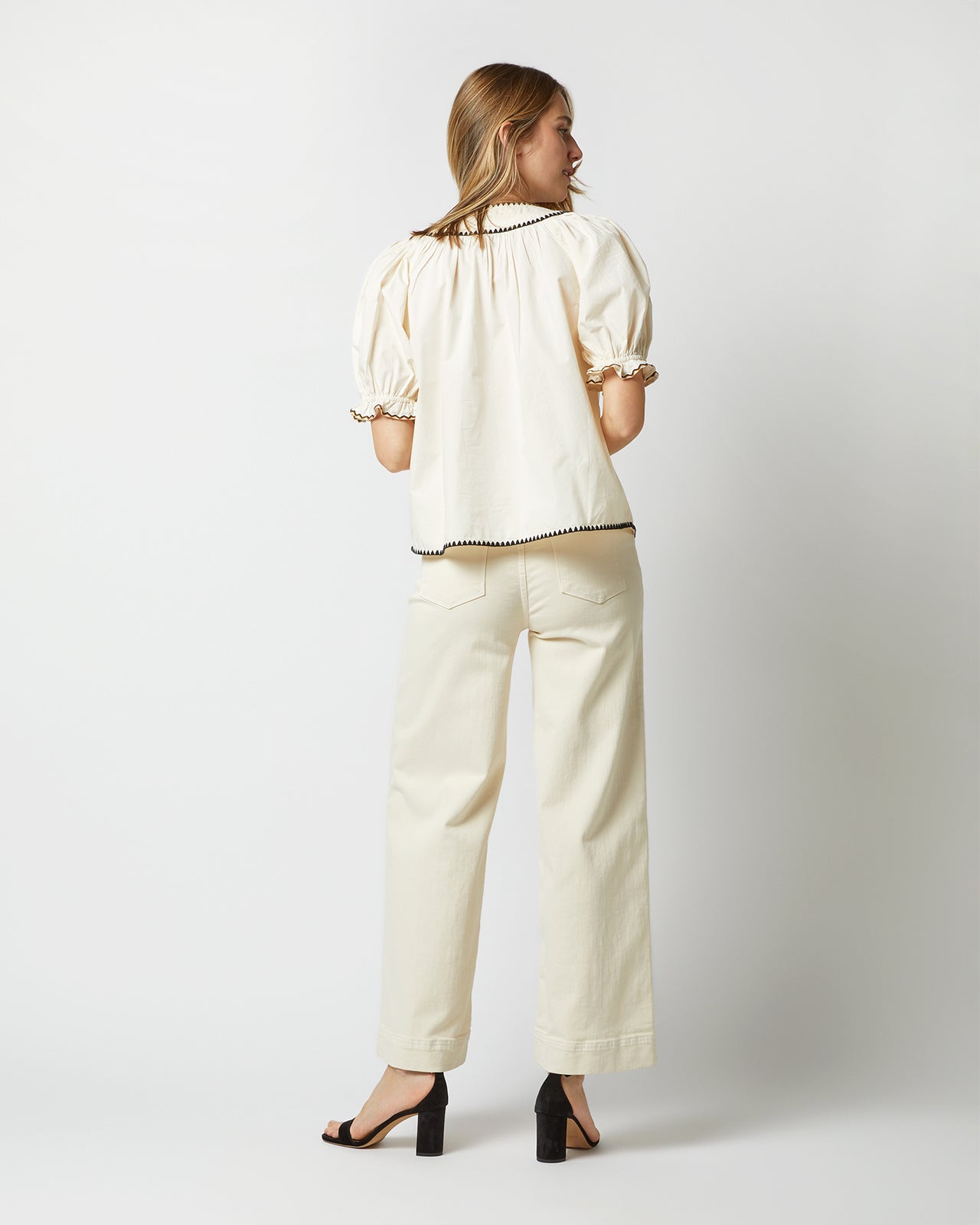 Ruby Top in Ivory
