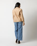 Load image into Gallery viewer, Cropped Trench Coat in Beige
