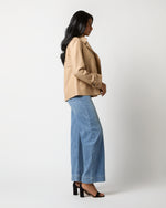 Load image into Gallery viewer, Cropped Trench Coat in Beige
