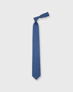 Load image into Gallery viewer, Silk Print Tie in Navy Crocodiles
