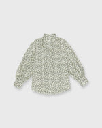 Load image into Gallery viewer, Anaya Popover Shirt in Olive Eliasson Liberty Fabric
