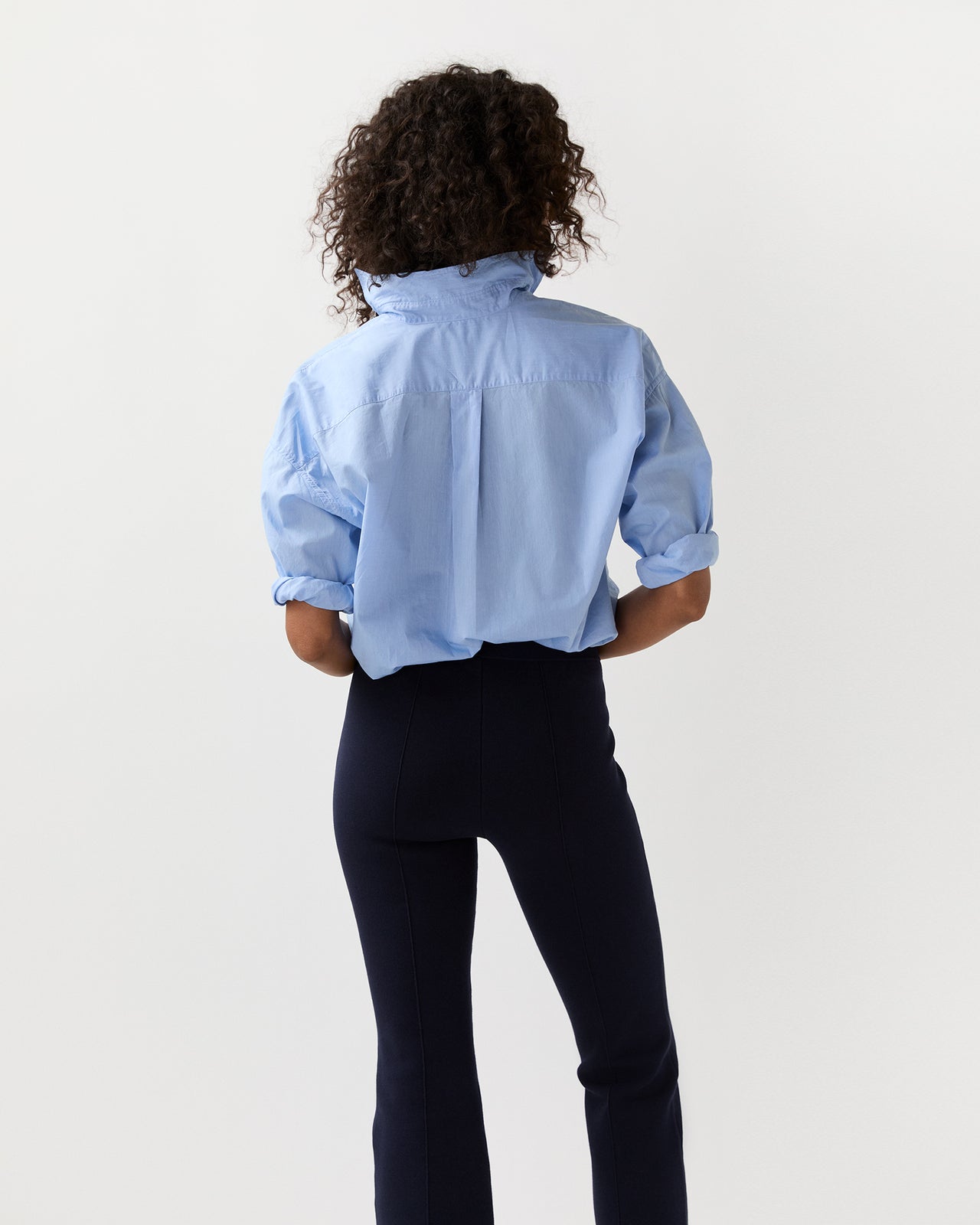 Weekender Shirt in Sky Summer Cloth