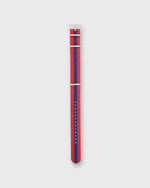 Load image into Gallery viewer, Nato Watch Strap in Red/Navy Stripe
