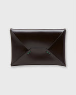 Load image into Gallery viewer, Envelope Card Holder in Dark Brown Cordovan
