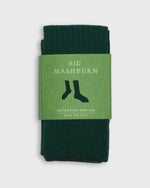 Load image into Gallery viewer, Over-The-Calf Dress Socks in Petrol Extra Fine Merino
