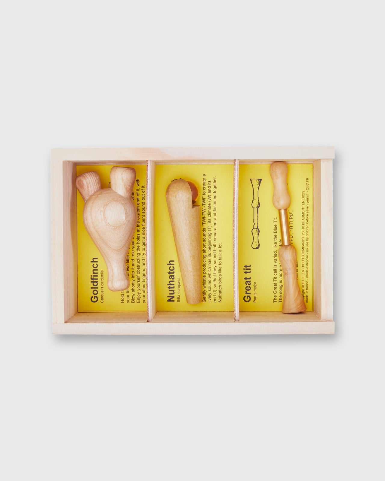 Bird Calls (Set of 3) - Garden in the Country