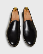 Load image into Gallery viewer, Formal Slipper in Black Calfskin
