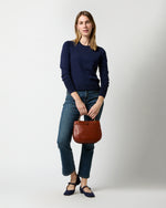 Load image into Gallery viewer, Natalie Crossbody Bag in English Tan Leather
