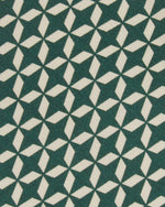 Load image into Gallery viewer, Silk Print Tie in Lake Green/Bone Mosaic
