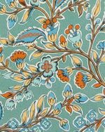 Load image into Gallery viewer, Silk Print Tie in Sage/Periwinkle/Salmon Floral
