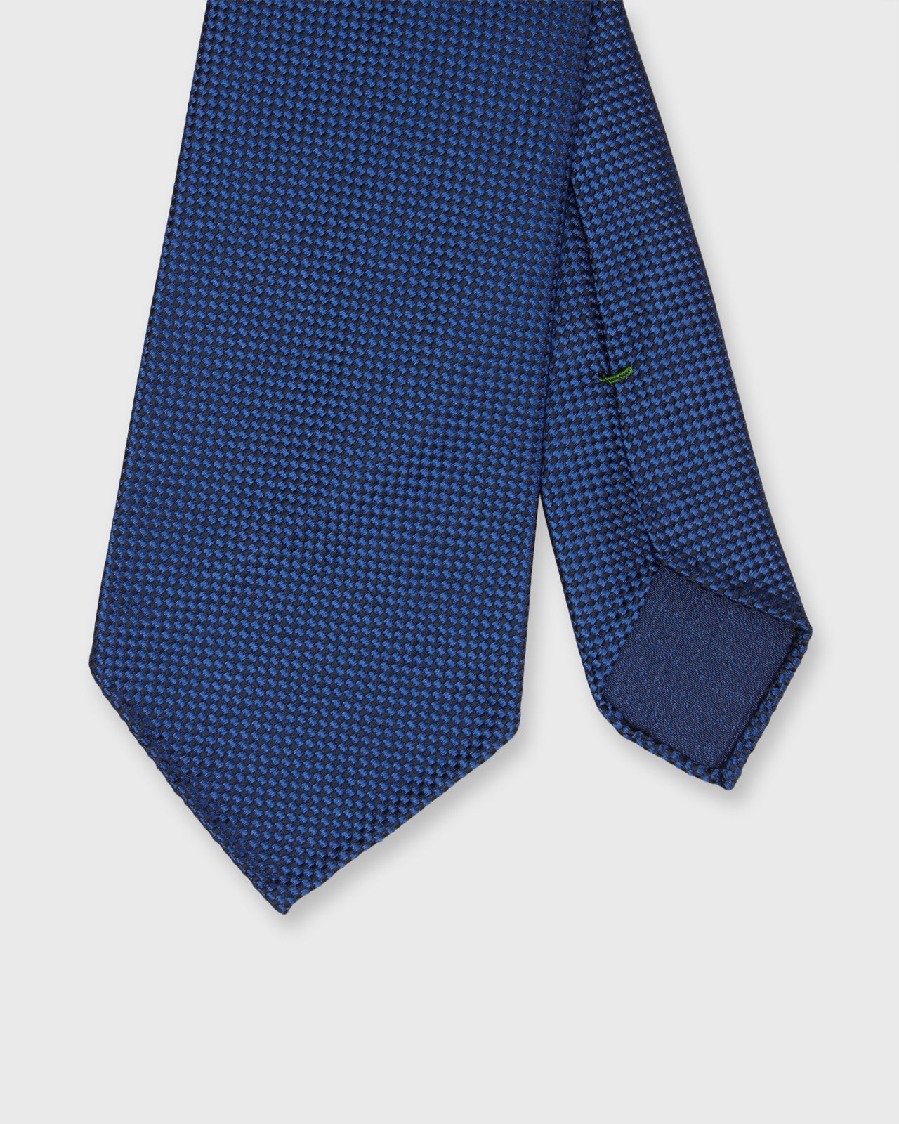 Silk Jacquard Tie in Marine
