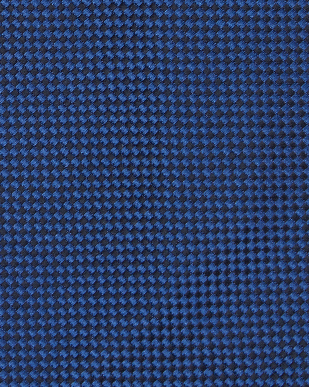 Silk Jacquard Tie in Marine