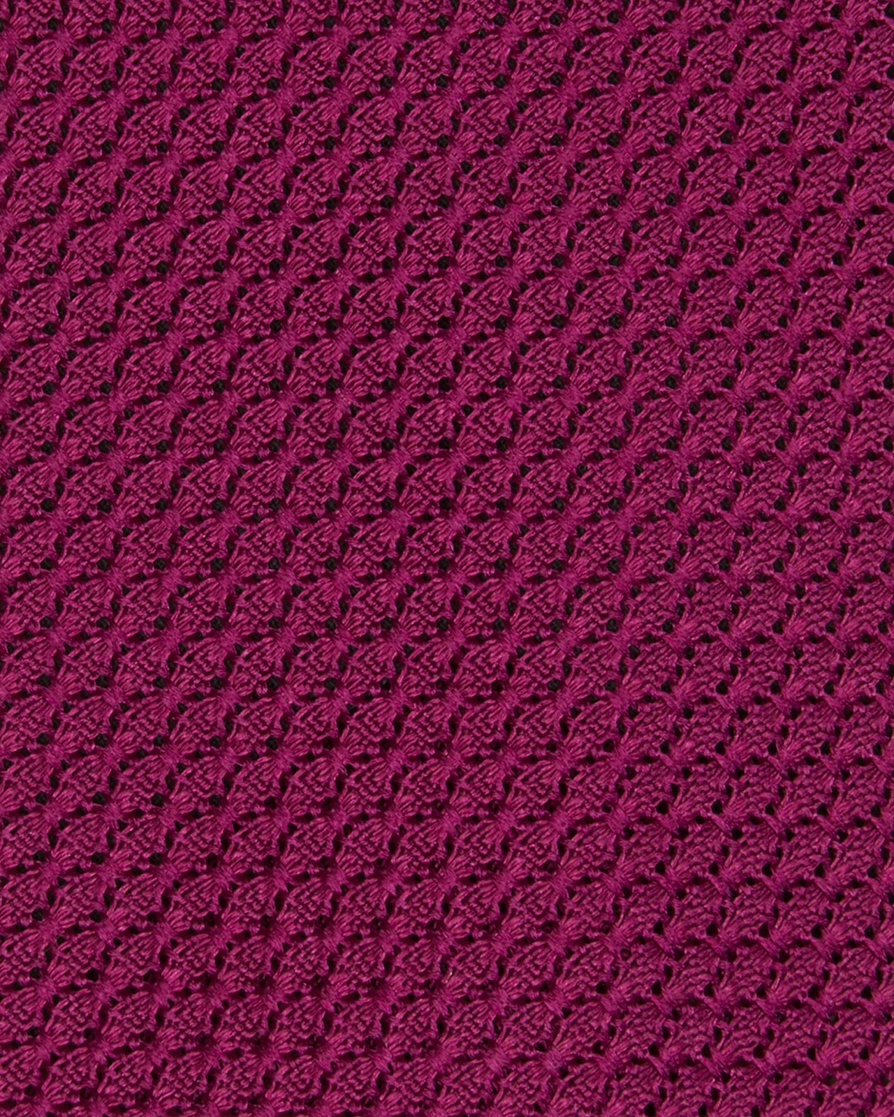 Silk Grosso Grenadine Tie in Berry