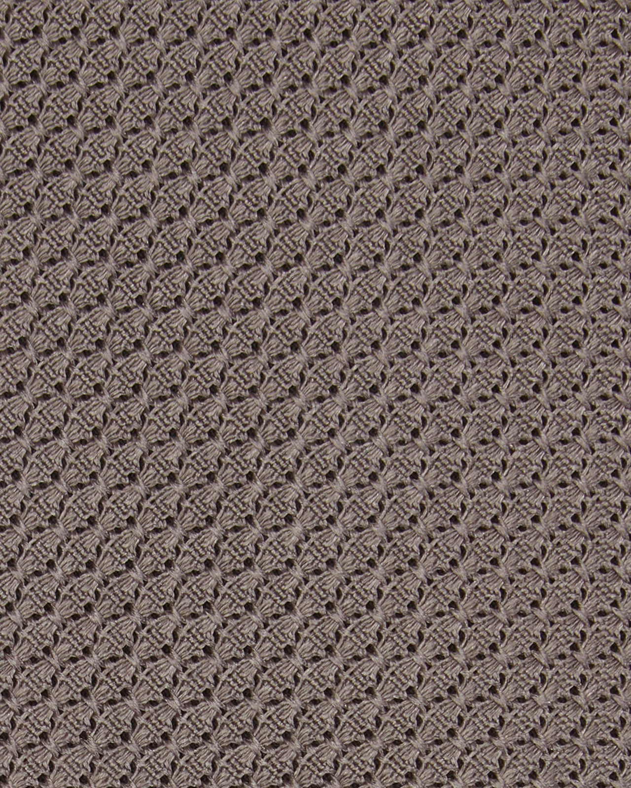 Silk Grosso Grenadine Tie in Smoke