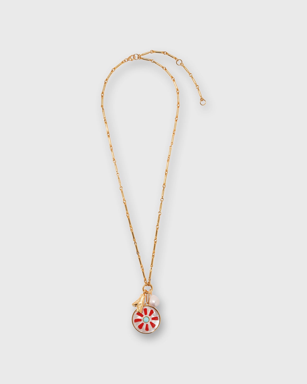 Equinox Charm Necklace in Multi