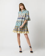 Load image into Gallery viewer, Choux Dress in Cream Casareale Small Cotton Summer Popeline
