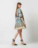 Load image into Gallery viewer, Choux Dress in Cream Casareale Small Cotton Summer Popeline
