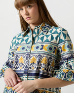 Load image into Gallery viewer, Choux Dress in Cream Casareale Small Cotton Summer Popeline
