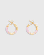 Load image into Gallery viewer, Positano Earrings in Gold/Pink
