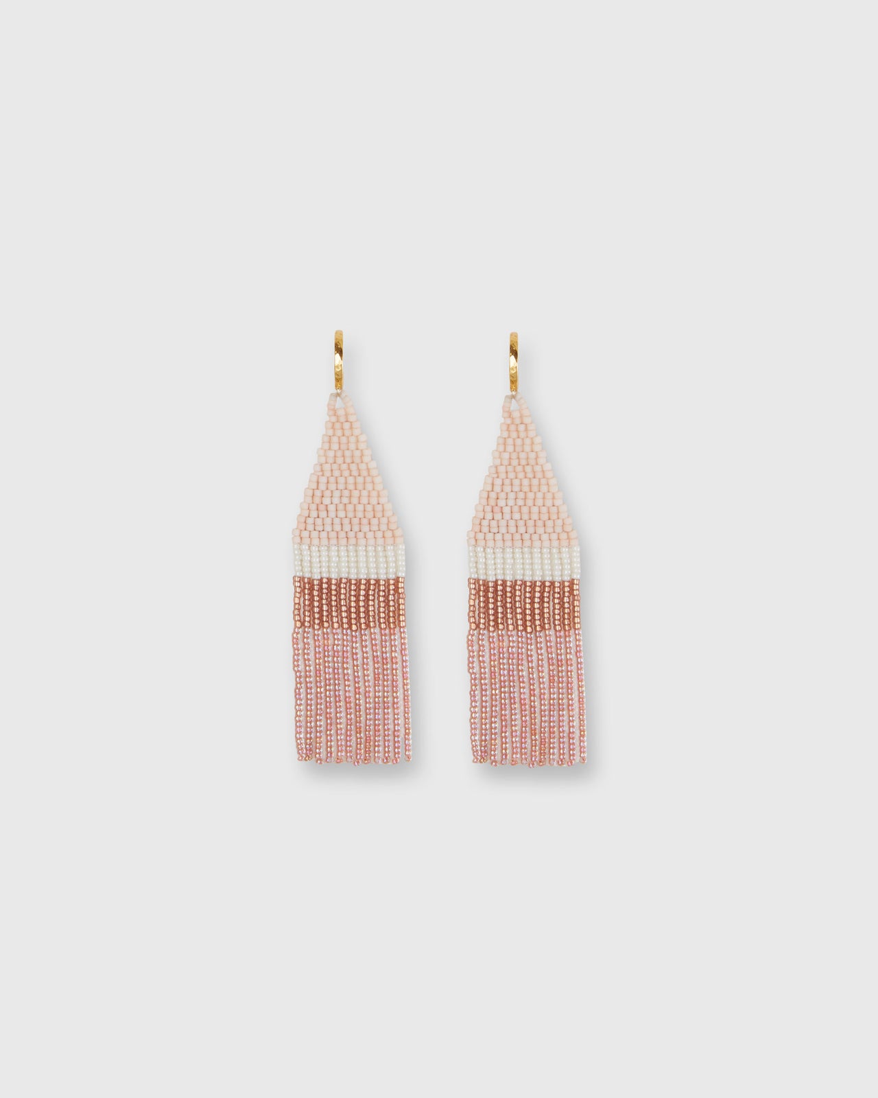 Franja Earrings in Petal