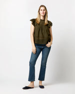 Load image into Gallery viewer, Kassi Top in Militaire
