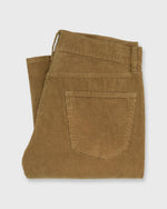 Load image into Gallery viewer, Slim Straight 5-Pocket Pant in Snuff Garment-Dyed Corduroy
