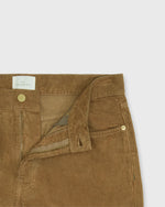 Load image into Gallery viewer, Slim Straight 5-Pocket Pant in Snuff Garment-Dyed Corduroy
