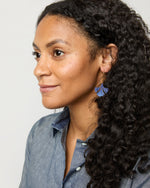 Load image into Gallery viewer, Moonlight Single Kalina Earrings in Purple/Indigo

