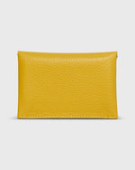 Load image into Gallery viewer, Snap Card Holder in Gold Leather
