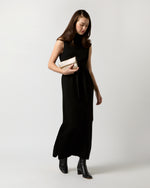 Load image into Gallery viewer, Foldover Snap Clutch in Platino Leather
