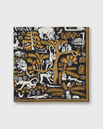 Load image into Gallery viewer, Ludwig Square Scarf in Yellow
