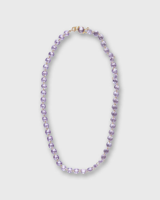 Small Lady Like Necklace in Amethyst