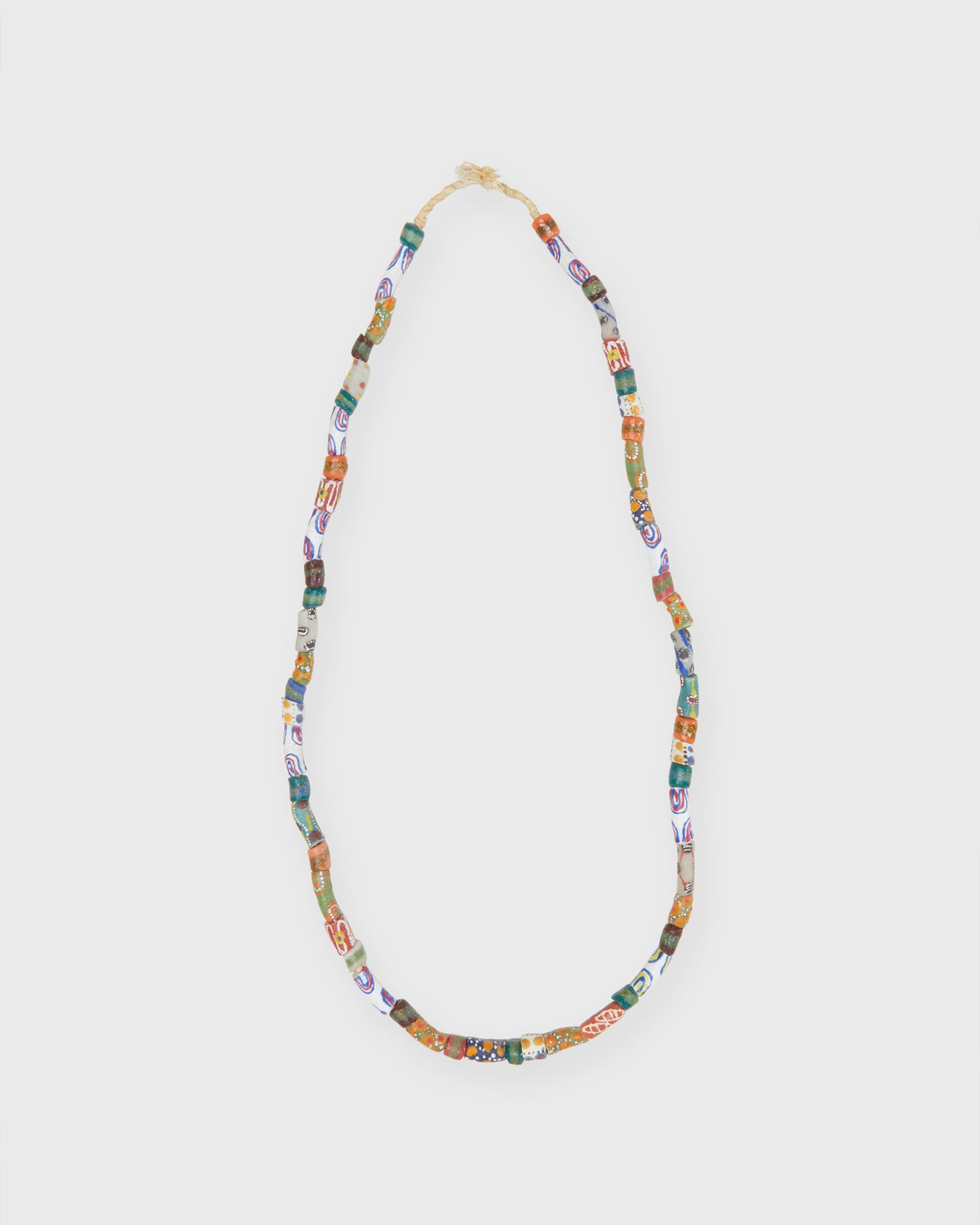 Hand-Painted Trade Beads in Multicolor
