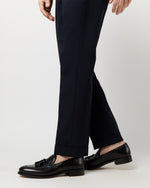Load image into Gallery viewer, Ghost Trouser in Navy High-Twist
