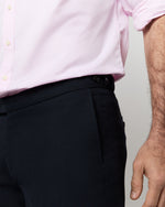 Load image into Gallery viewer, Ghost Trouser in Navy High-Twist
