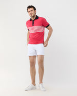 Load image into Gallery viewer, Tennis Short in White/White AP Twill
