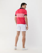Load image into Gallery viewer, Tennis Short in White/White AP Twill
