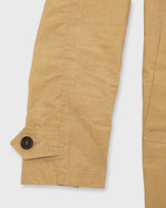 Load image into Gallery viewer, Traveler's Trench in Khaki Dry Waxed Poplin
