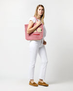 Load image into Gallery viewer, Small Big Eyes Tote in Berry
