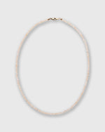 Load image into Gallery viewer, Tiny Beaded 14K Gold Necklace in White Opal
