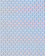 Load image into Gallery viewer, Silk Print Tie in Light Blue Owl
