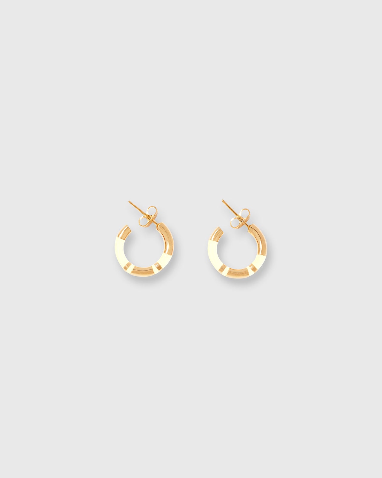Positano Earrings in Gold/Ivory