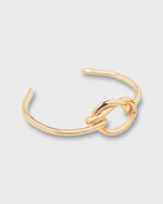 Load image into Gallery viewer, Large Knot Bangle in Gold
