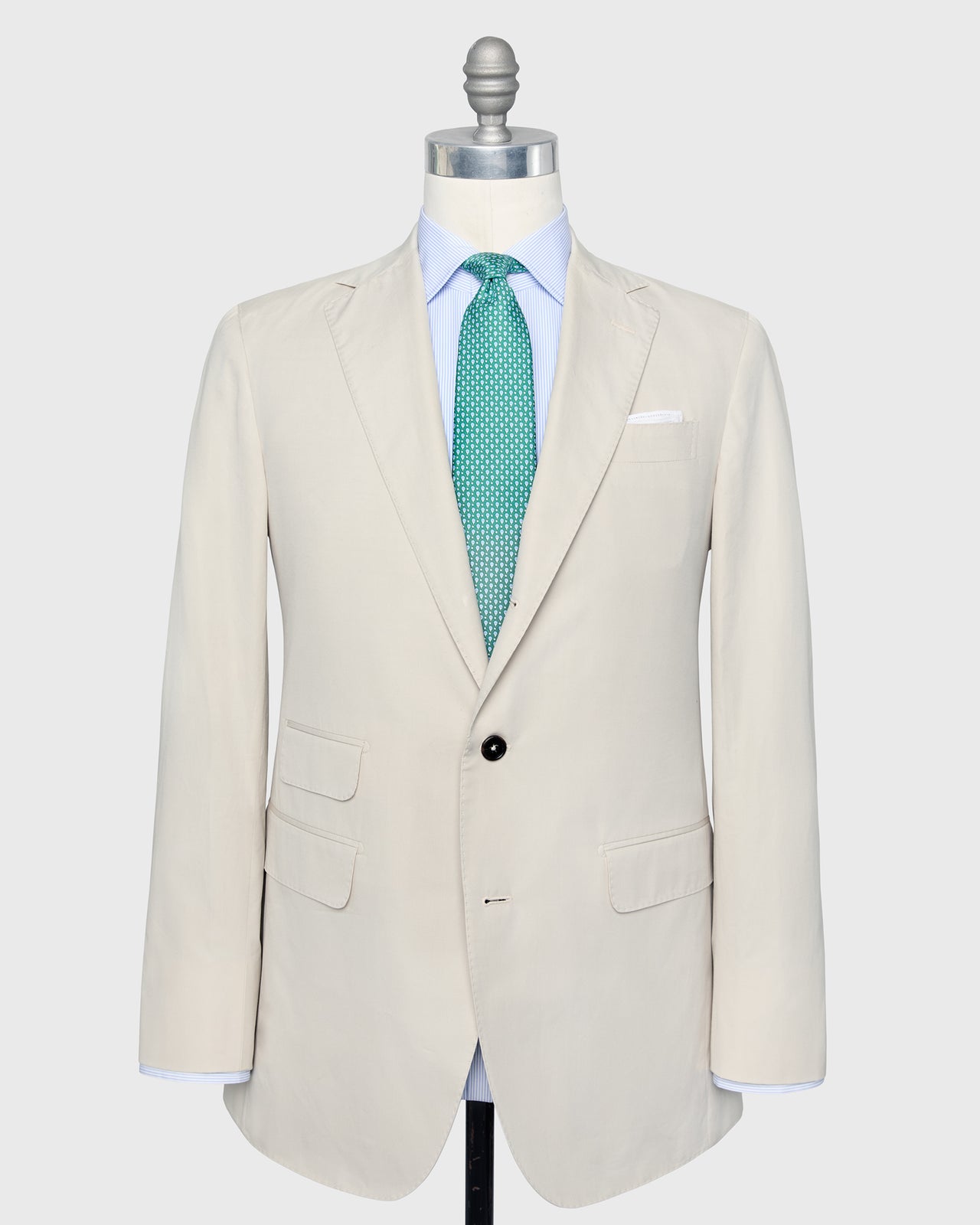 Virgil No. 2 Suit in Stone Poplin