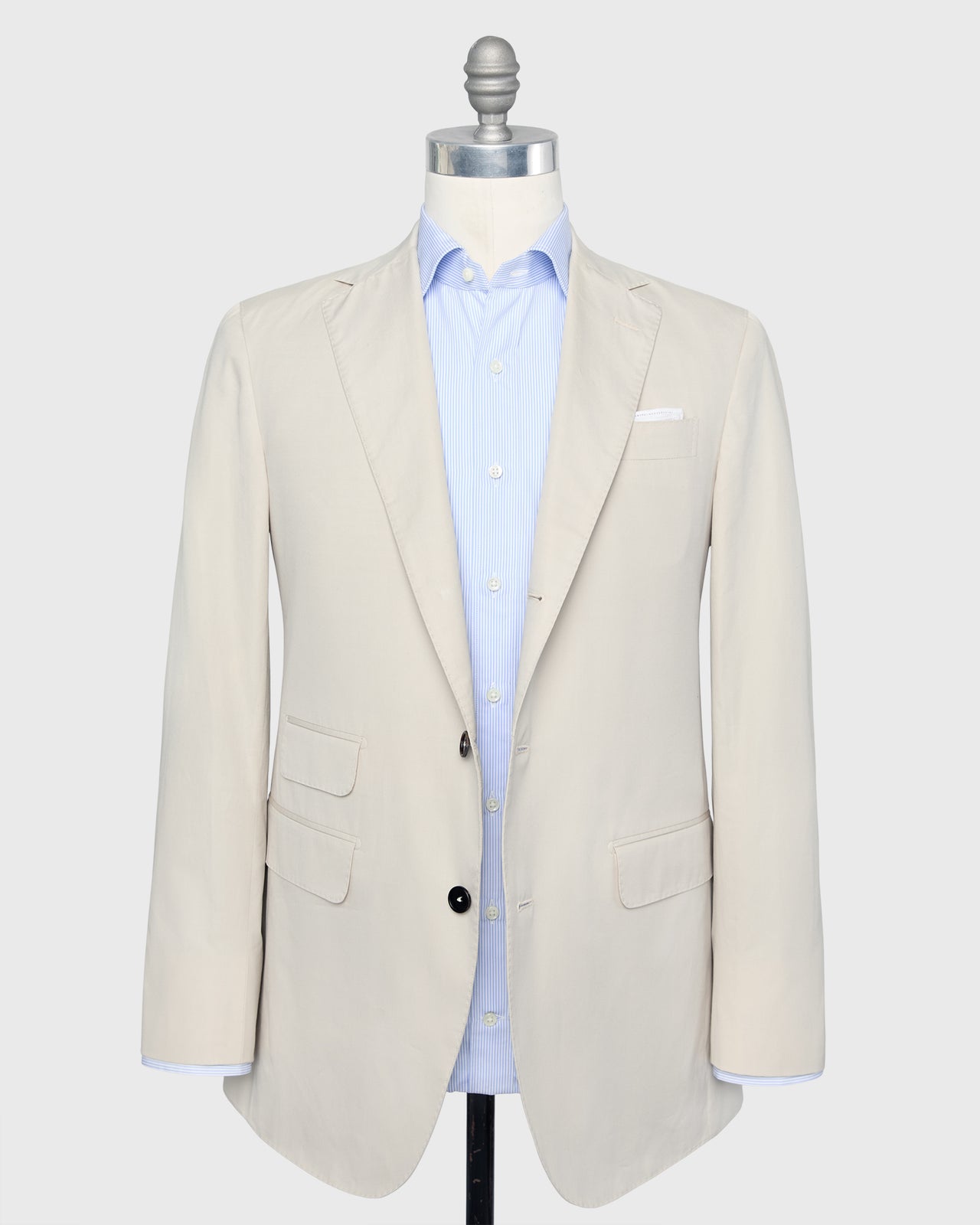 Virgil No. 2 Suit in Stone Poplin