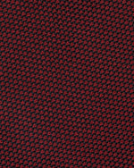 Load image into Gallery viewer, Hand-Rolled Silk Fino Grenadine Tie in Red/Navy
