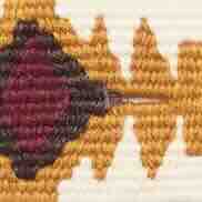 Hand-Loomed D-Ring Belt in Bone Tribal