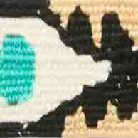 Hand-Loomed D-Ring Belt in Maize Tribal