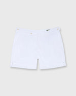 Load image into Gallery viewer, Tennis Short in White/White AP Twill
