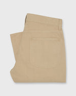 Load image into Gallery viewer, Garment-Dyed Brush Pant in Khaki Canvas
